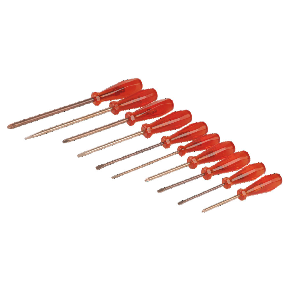 Schraubendreher-Satz funkenfrei, 4-teilig, PH 1 - PH 4
