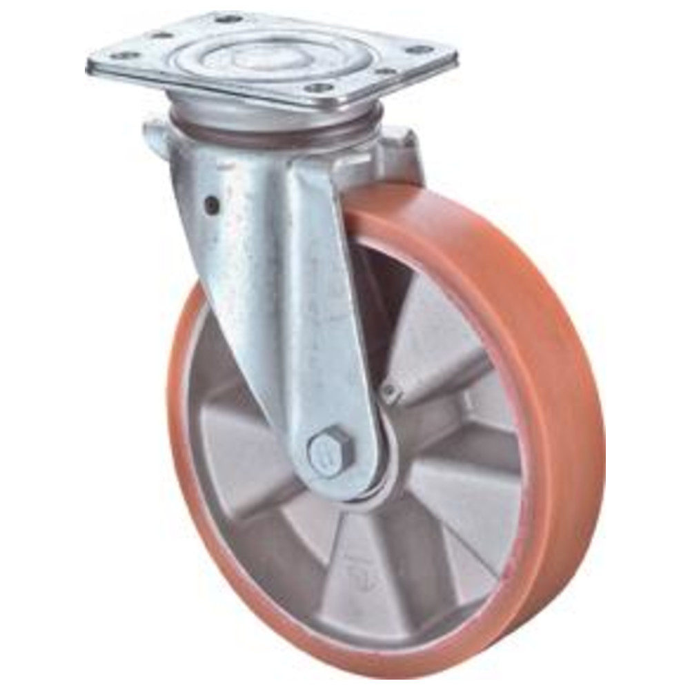 Lenkrolle 100 mm LG.K schwer verz Alu-Felge