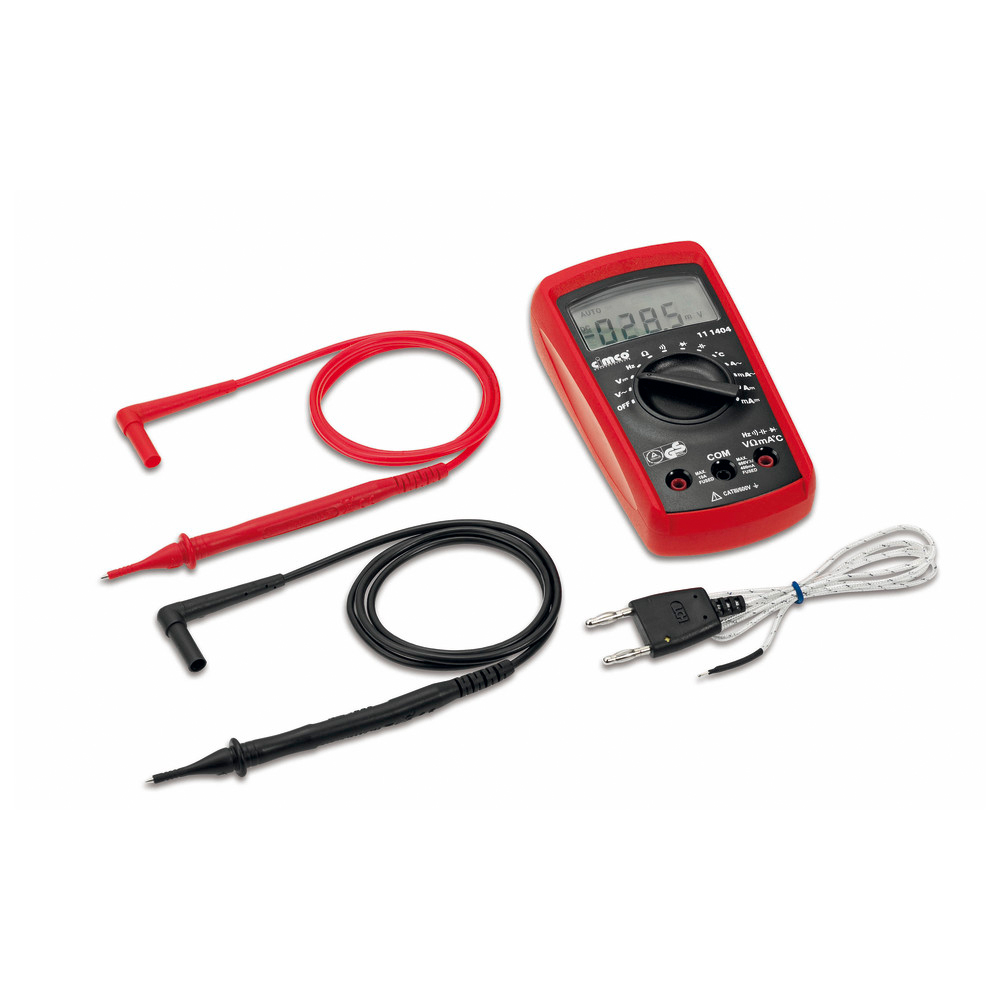Digitales Multimeter L x B x H 155 x 75 x 33 mm