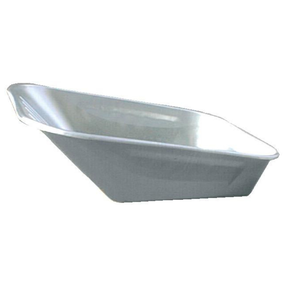 Aufgabewanne ungelocht 90 l, 1,0 mm