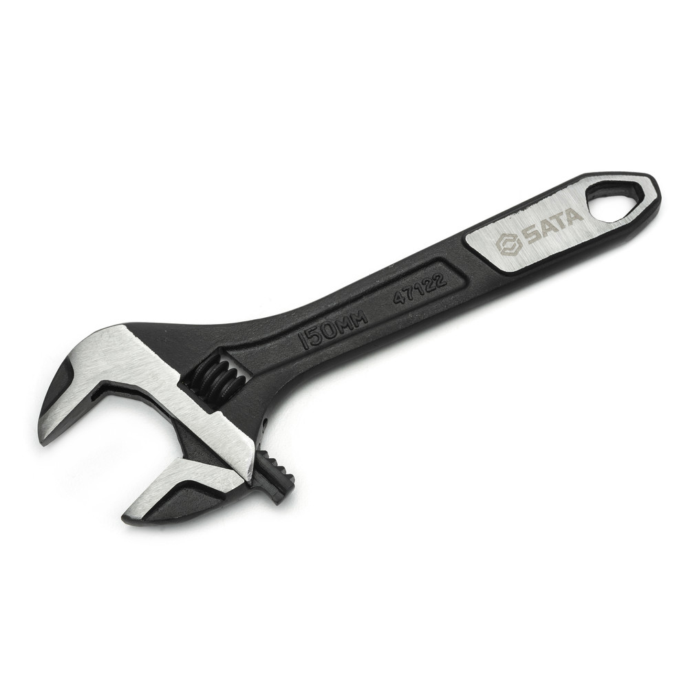 Rollgabelschlüssel, DIN 3117, extra weites Maul, Länge 150 mm