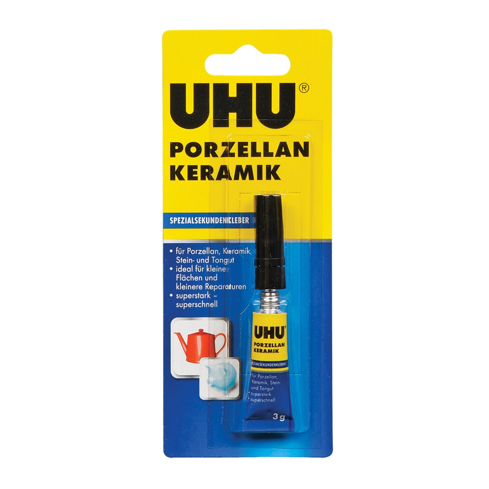 Spezial Sekundenkleber Porzellan und Keramik
