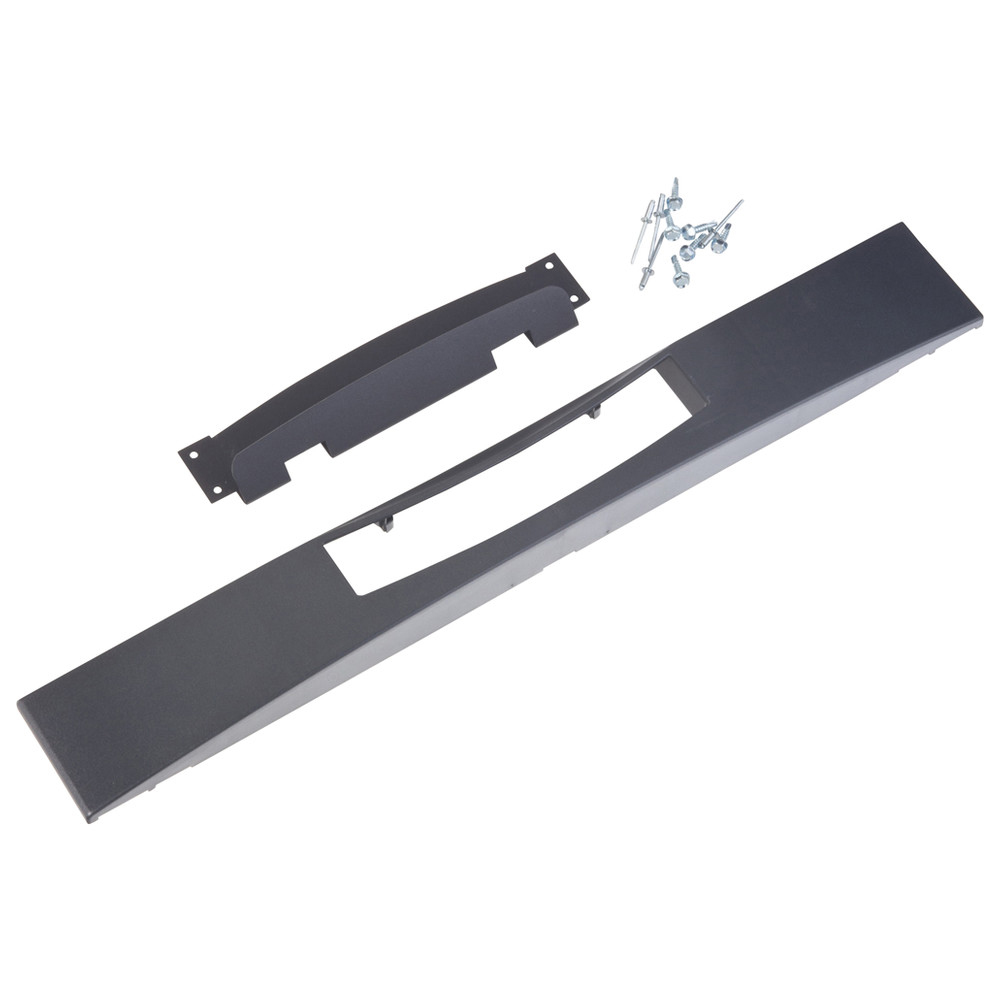 Frontblende, schwarz, flach 176-051