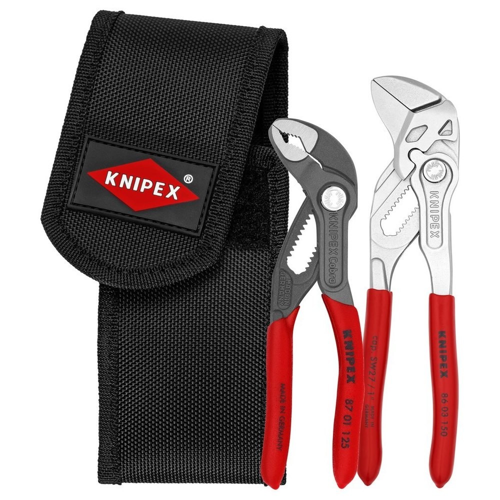 Zangenset mini 2tlg. in Gürteltasche Knipex