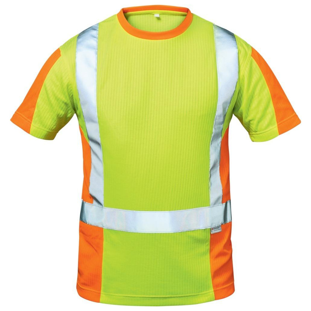 Warn-T-Shirt Utrecht, Gr. 2XL, gelb/orange