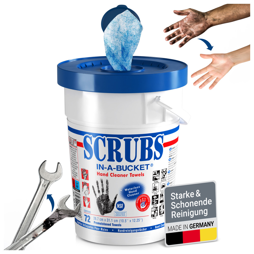 Feuchte Reinigungstücher Scrubs