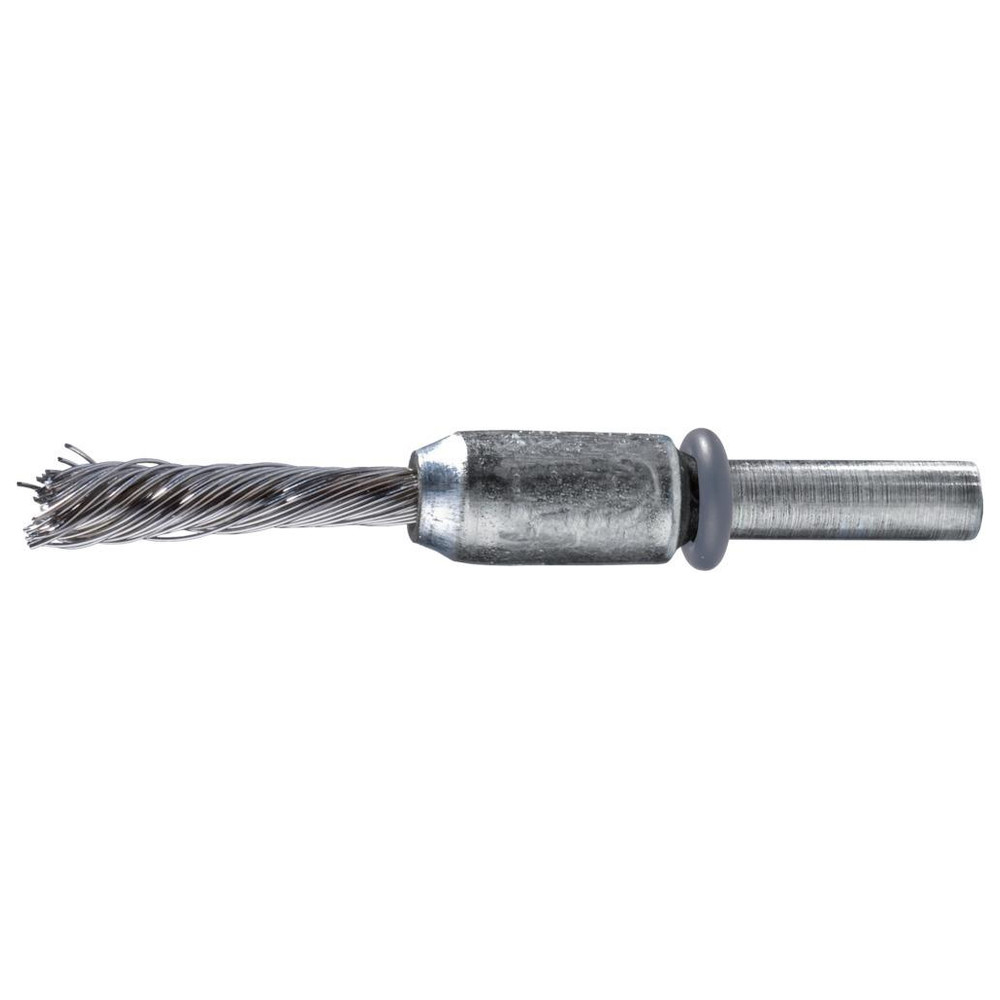 Pinselbürste Stahldraht 6 mm10 x 25 x 0,2 mm gezopft