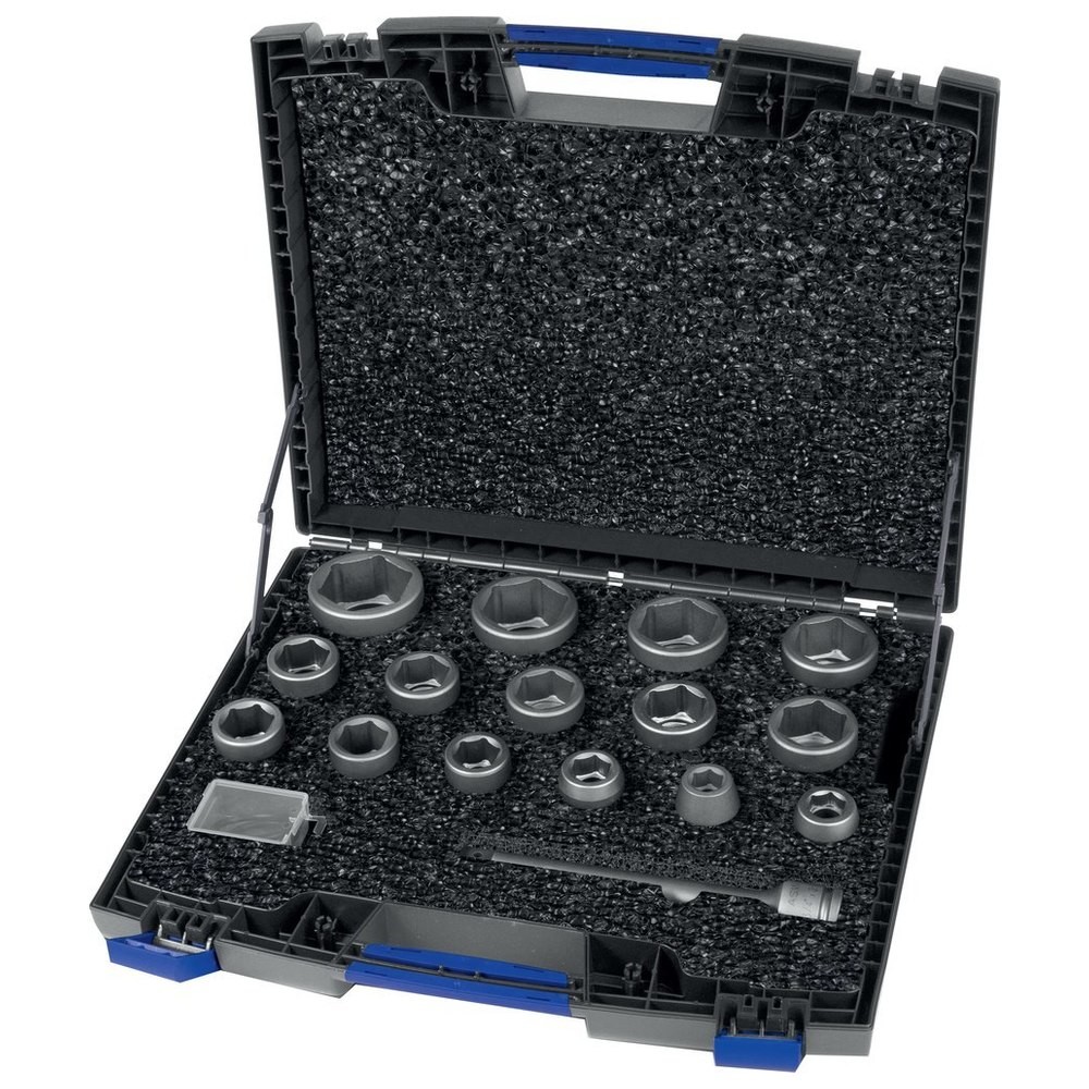 Kraft- Steckschlüssel-Satz 3/4" 20-teilig ASW