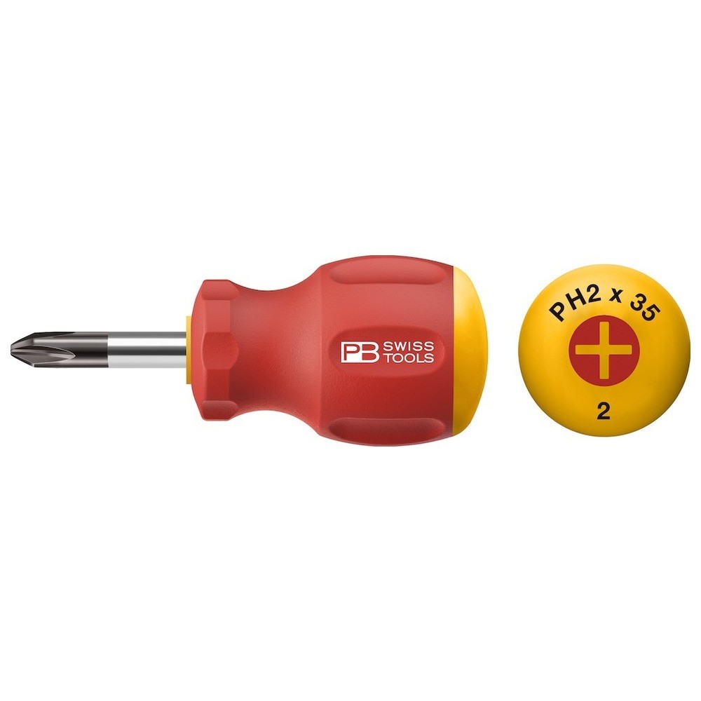 Schraubendreher Stubby PH1x 30mm SwissGrip PB Swiss Tools