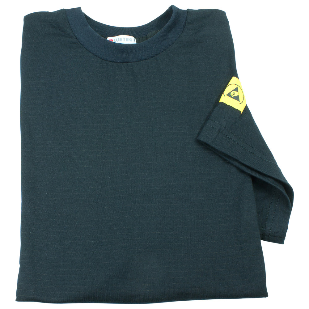 WETEC ESD-T-Shirt, S, schwarz