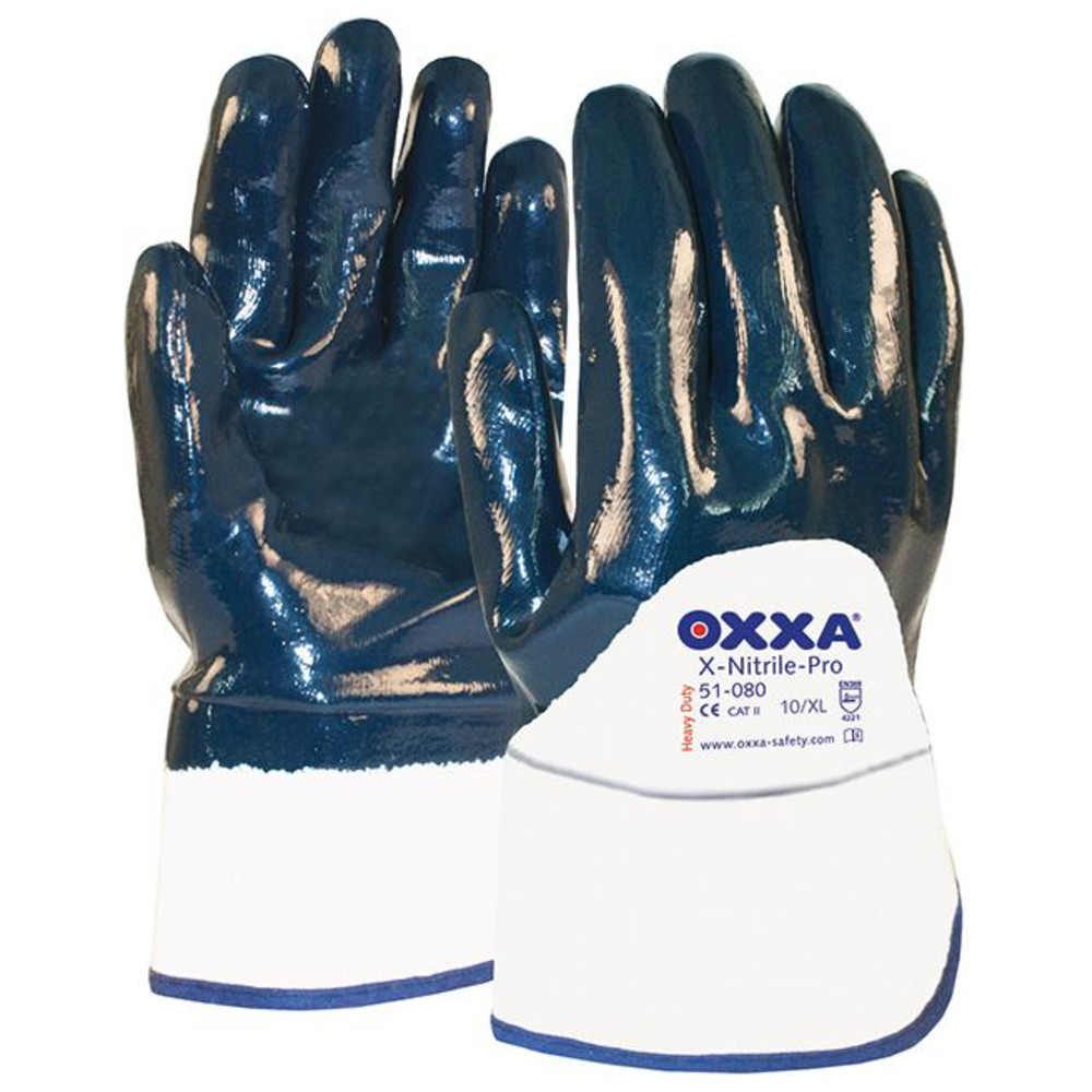 Handschuh X-Nitrile- Pro, Stulpe offen, Gr. 10
