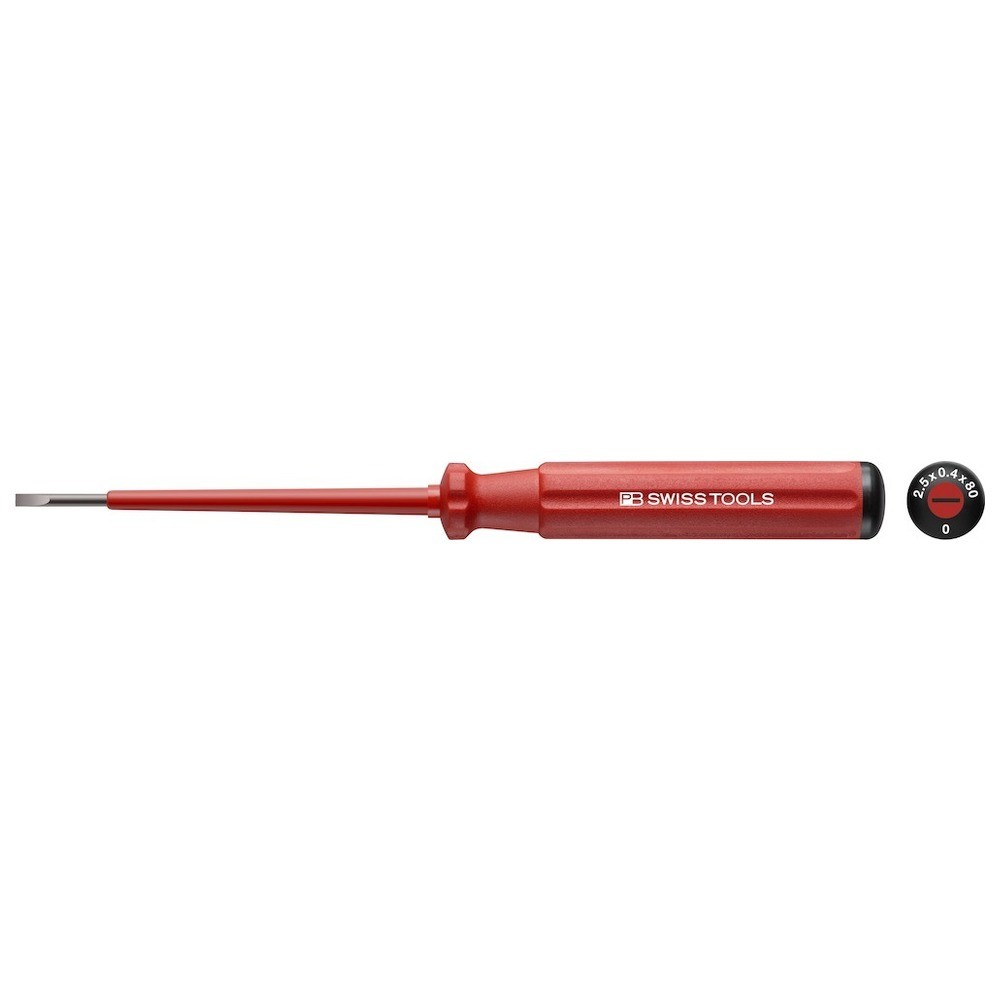 Schraubendreher 5100 VDE Schlitz 2,5x0,4x 80mm Classic PB Swiss Tools