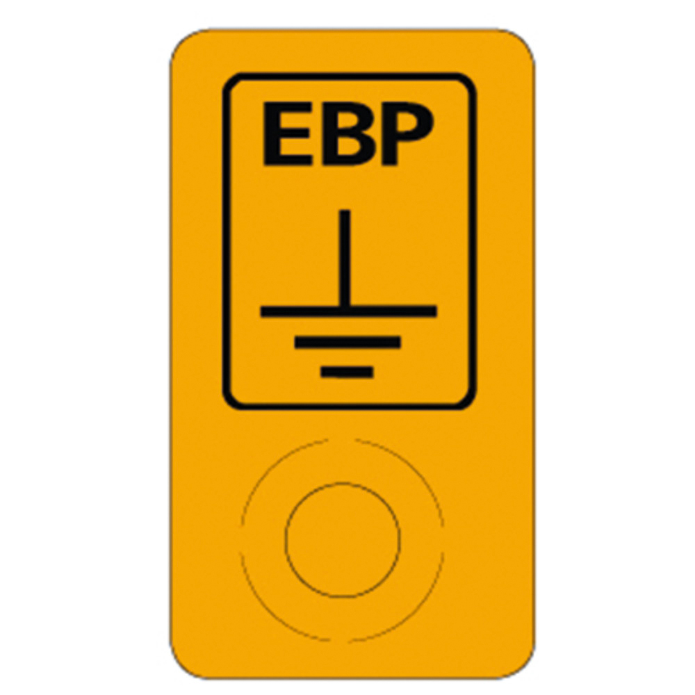Erdungskontaktpunkt-Aufkleber, ESD