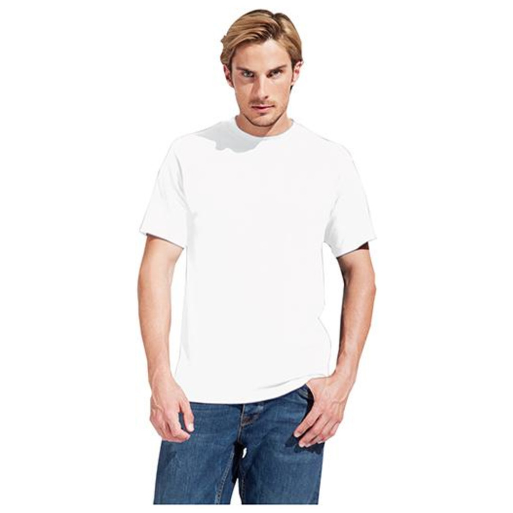 T-Shirt Premium, Gr. L, weiß