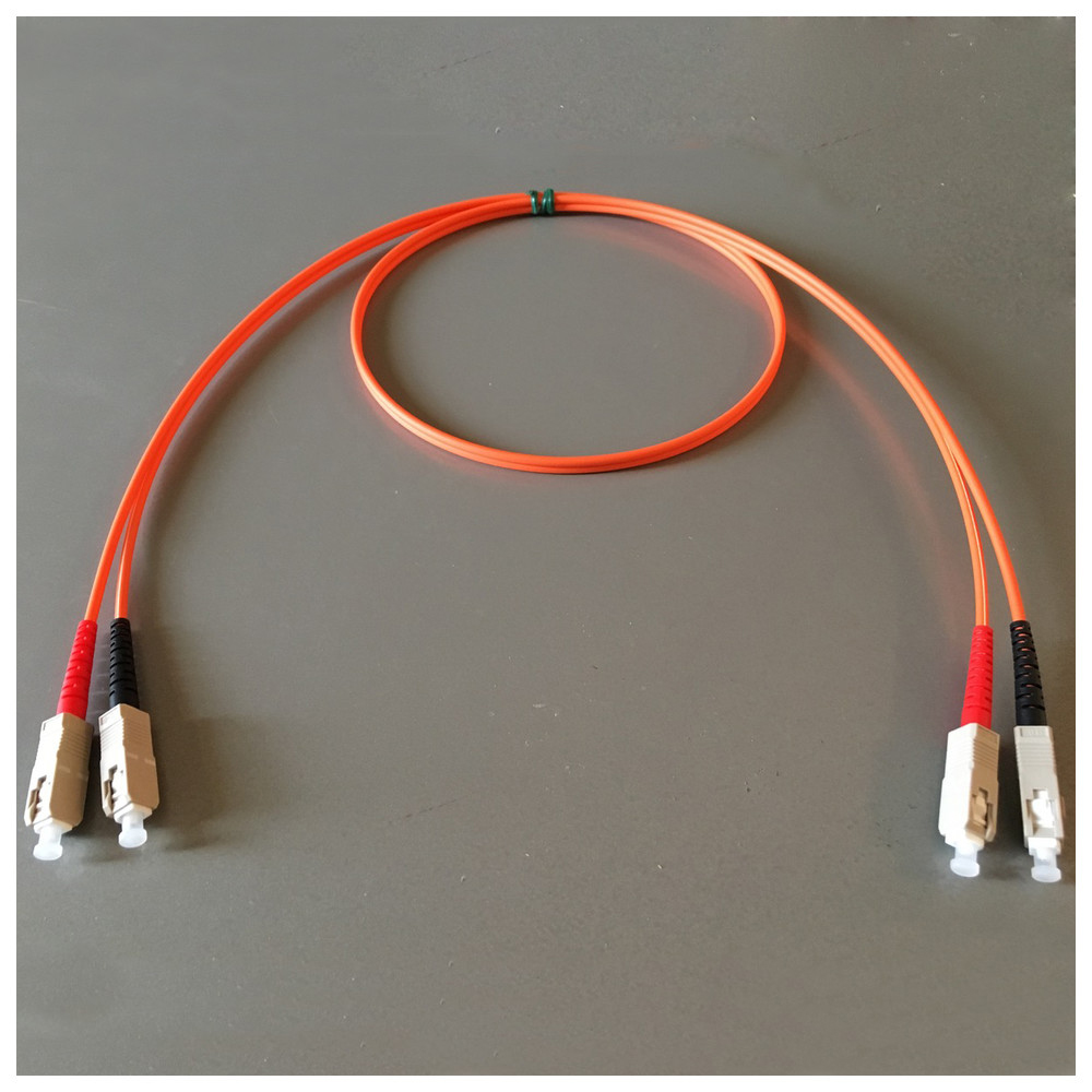 Patchkabel LWL, 50/125µ SC/SC, 1 m, orange