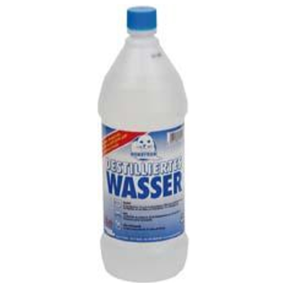 Destilliertes Wasser 1 l Flasche, Streckenartikel