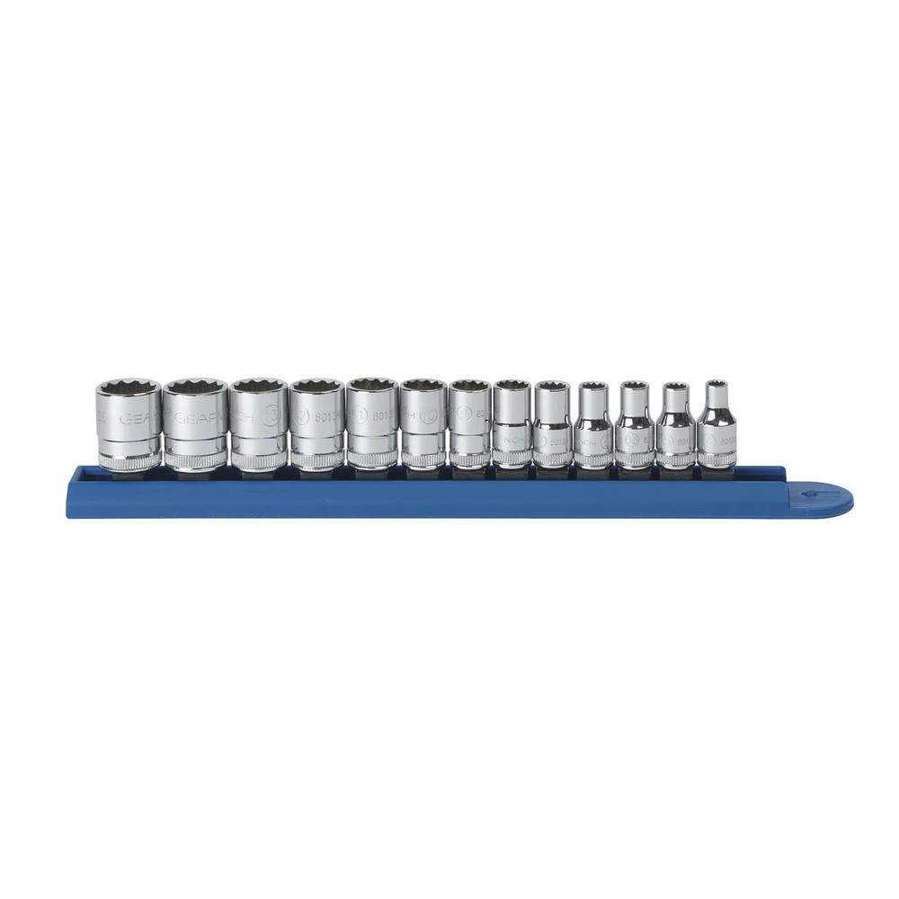 1/4" 12-kant Steckschlüssel Satz, 13-tlg.