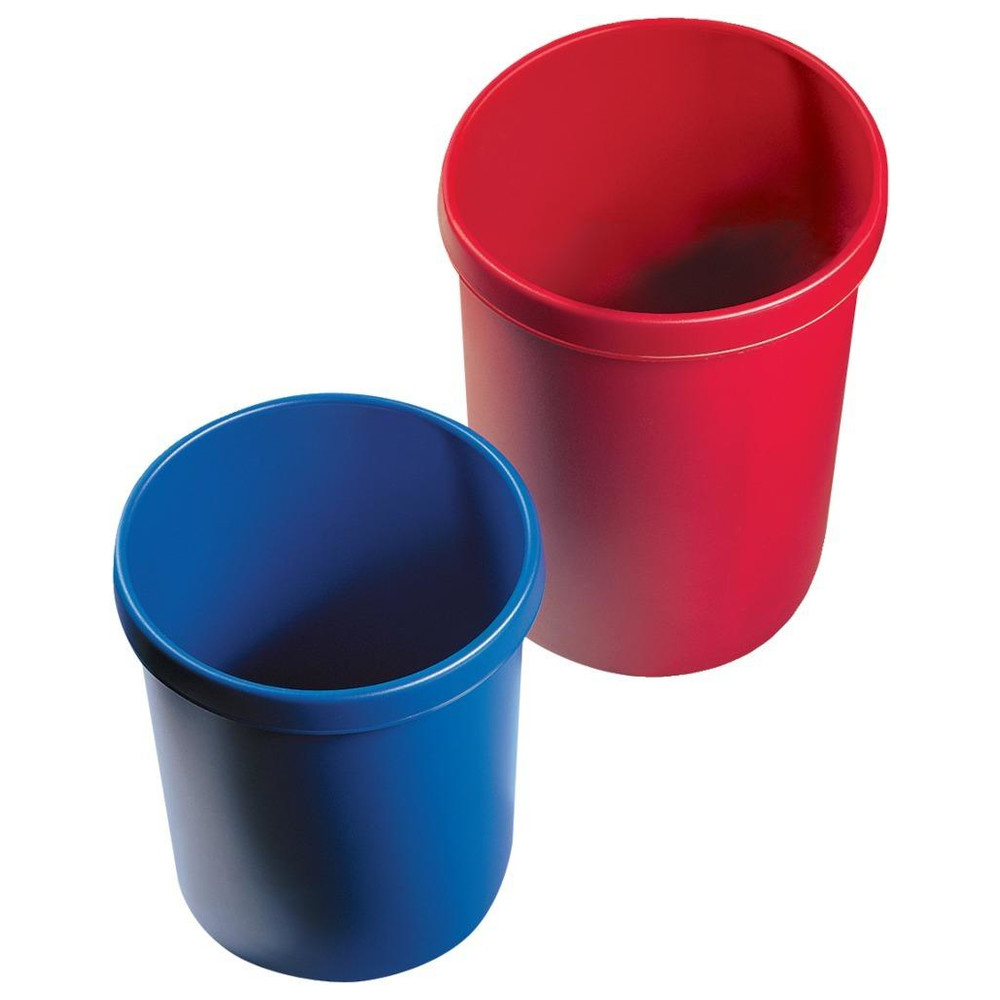 Papierkorb 30 l 405 mm blau
