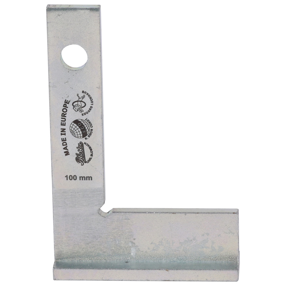 Schlosserwinkel mit Anschlag, 100 x 70 mm