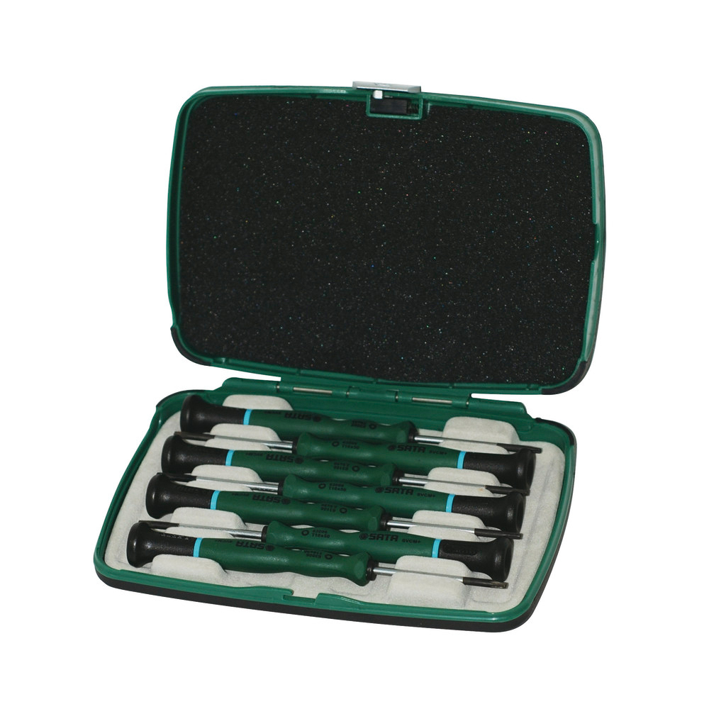 Elektronik-Schraubendr.Torx Satz 7-tlg. im Aufbewahrungskasten (TORX)