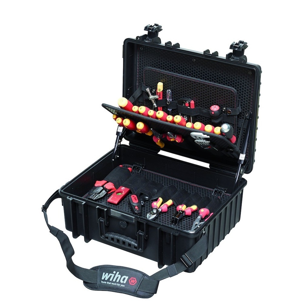 Werkzeugsortiment Elektriker XL 80-teilig