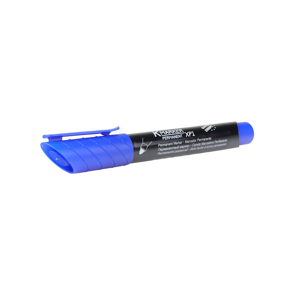 Permanent-Marker, blau