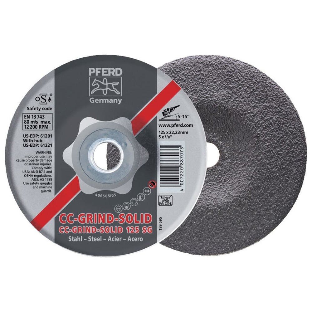 Schleifscheibe CC-Grind-Solid 180 mm Steel