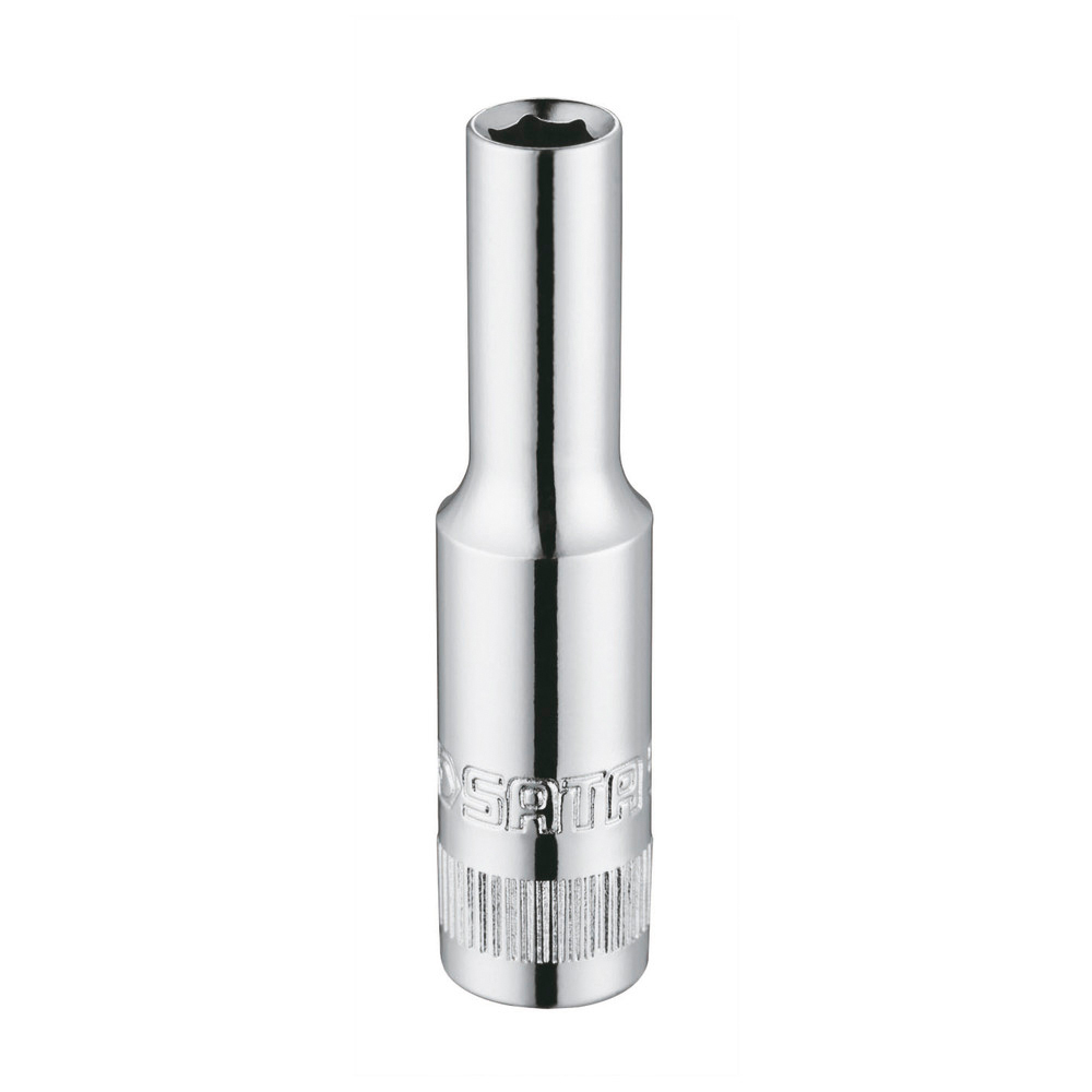 Steckschlüssel Einsatz 6kt 1/4" lange Ausführung, 4,0 mm