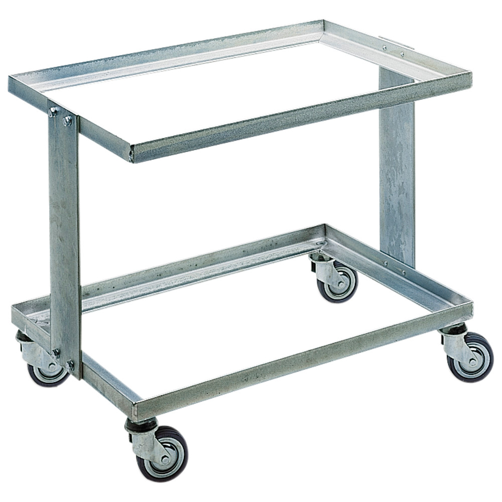 Transportrolli ESD, offen, zwei Etagen