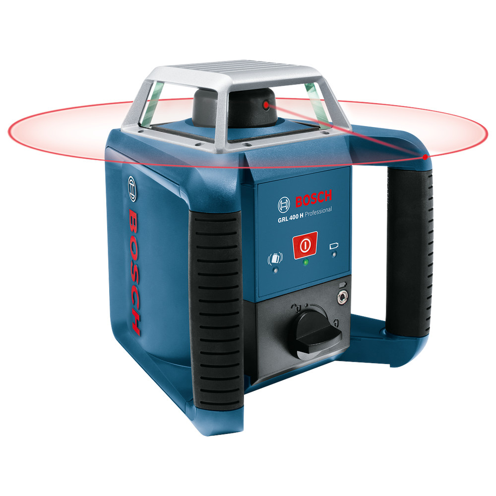 Rotationslaser GRL 400 H, mit Laserempfänger LR 1