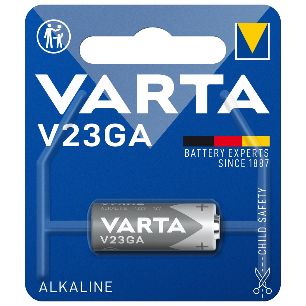 Batterie, Alkali-Mangan, V23GA, 12 V, 52 mAh