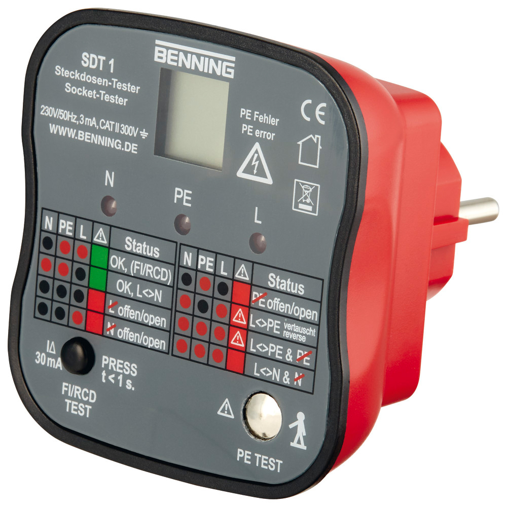 Steckdosentester SDT 1