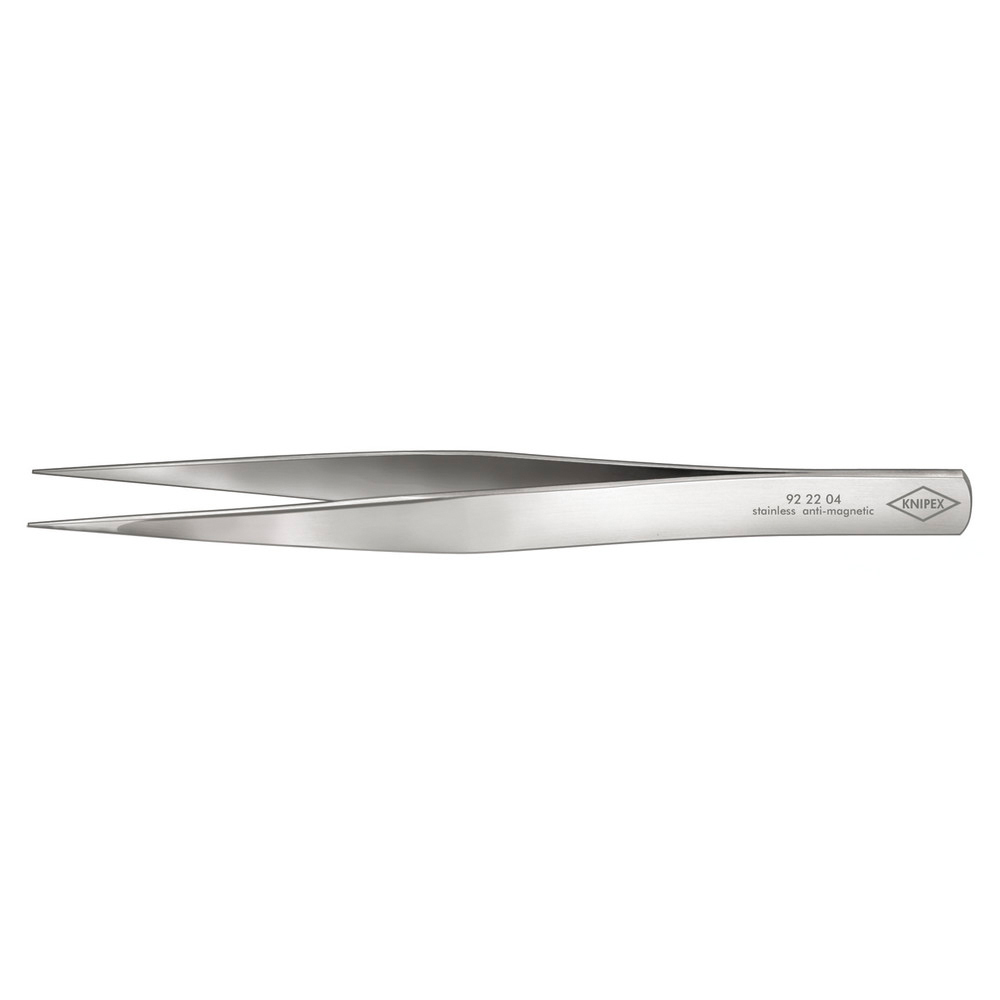 Präzisions-Pinzette spitz 130 mm rostfrei