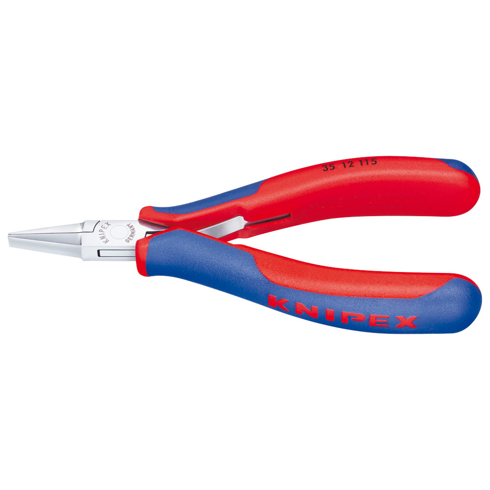 Elektronik-Greifzange 115 mm flach-breite Backen