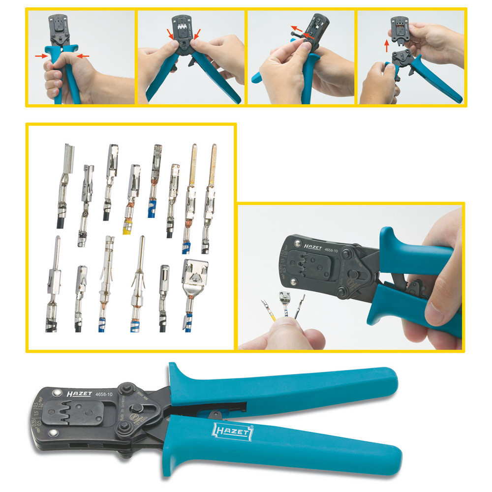 Crimp-Zange 4658-10 - Gesamtlänge: 150 mm