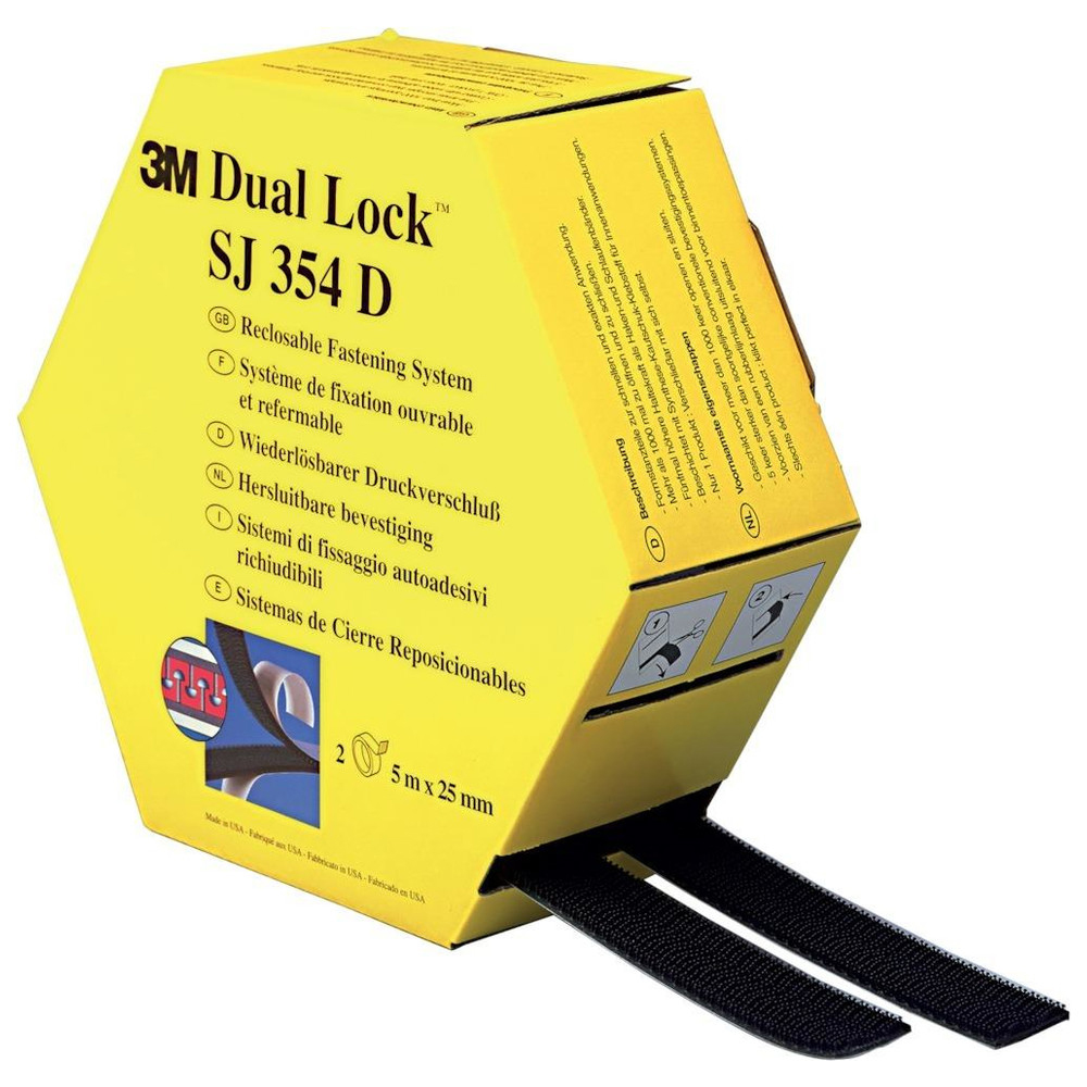 Dual Lock SJ354D Flexibler Druckverschluss 2 x 5 m