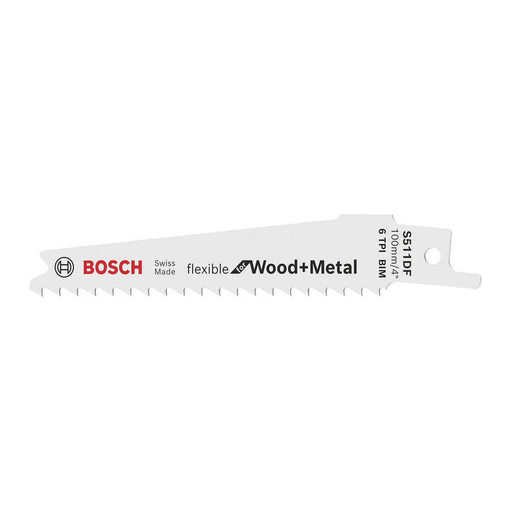 Säbelsägeblatt S 511 DF, Flexible for Wood and Metal, 2er-Pack