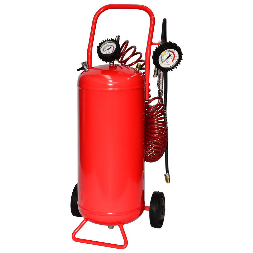 Pneumatisches Reifenfüllgerät, rot 24 l