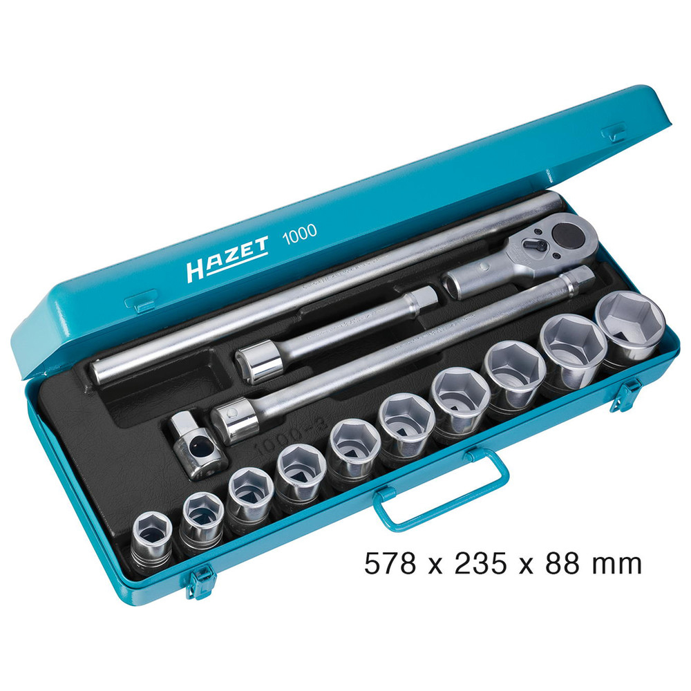 Steckschlüssel-Satz 1000 - Vierkant hohl 20 mm (3/4 Zoll) - Anzahl Werkzeuge: 1