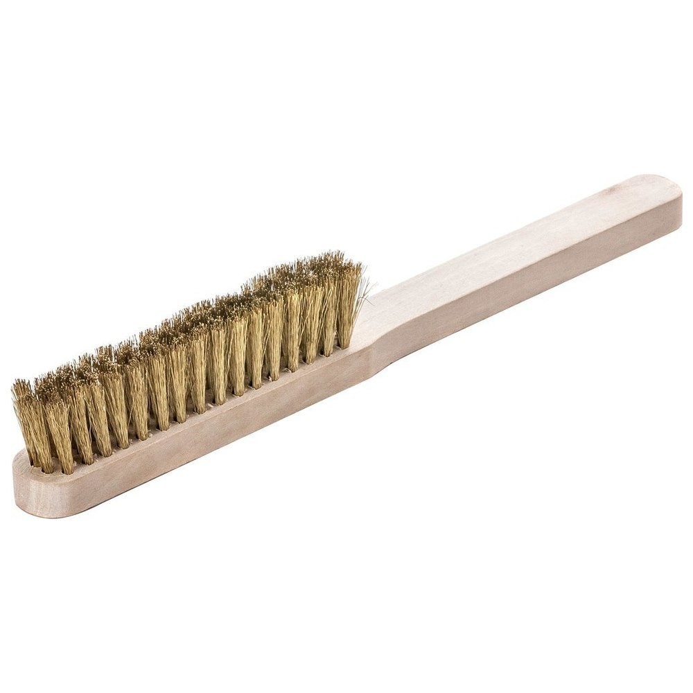 Feinbürste Messing gewellt 0,15mm Lessmann