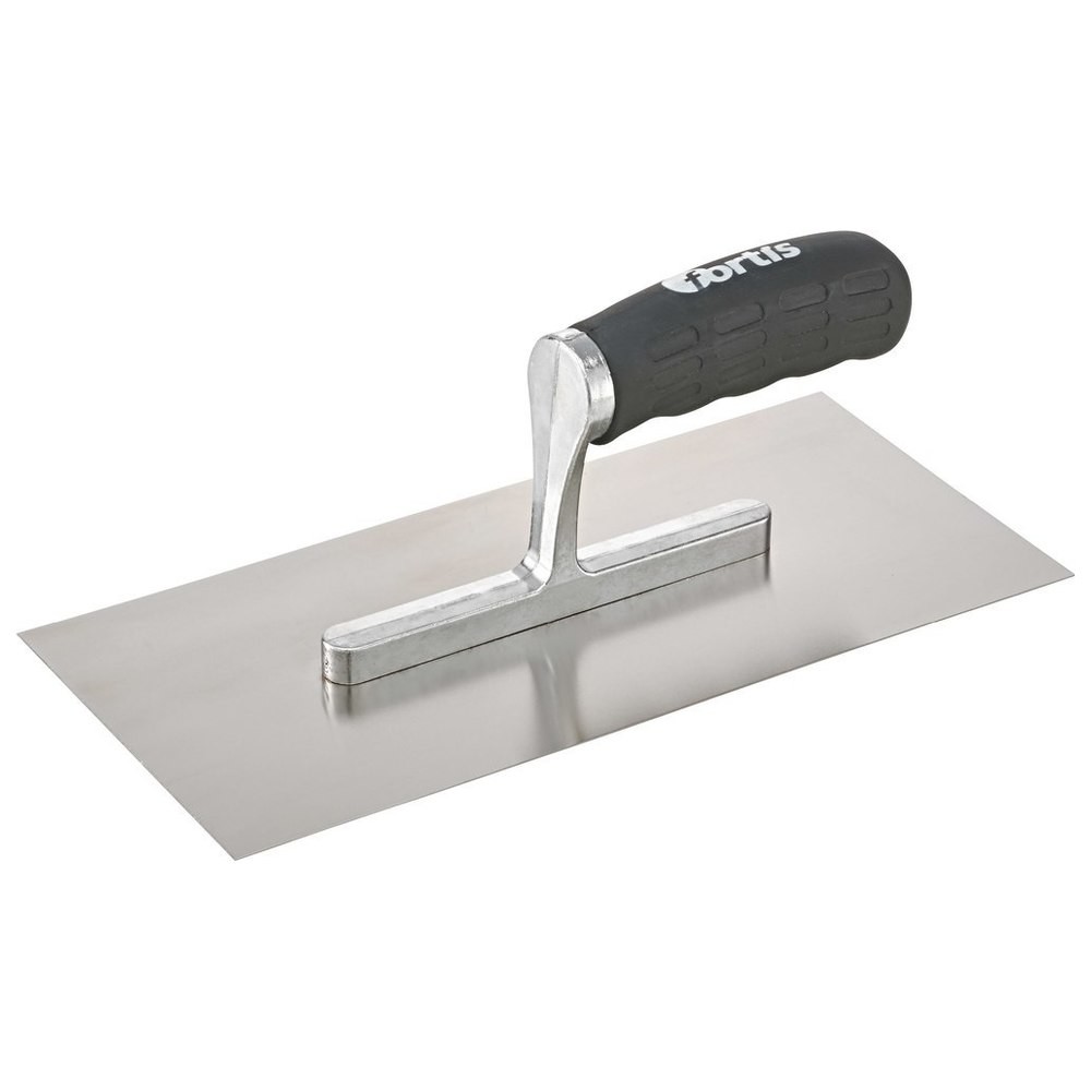 Glättekelle rostfrei 280x130mm Softgriff FORTIS