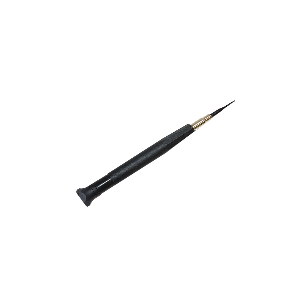 Uhrmacher-Schraubendreher, Schlitz 0,25 x 1,2 mm, Made in Germany, 114 mm