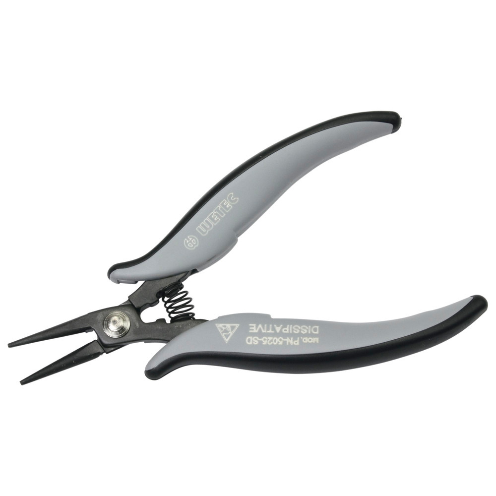 Rundzange, ESD-Griffe, 154 mm