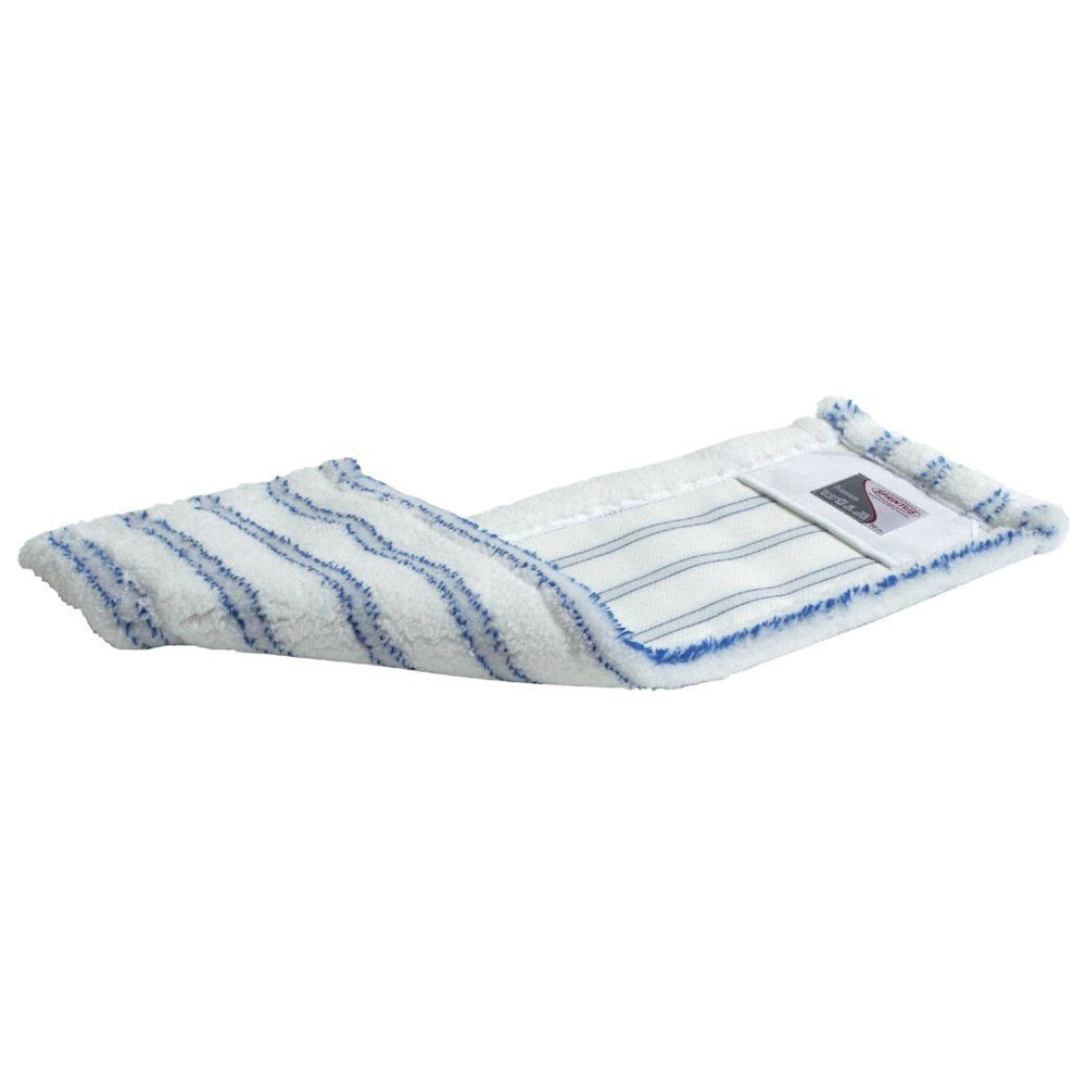 Premium-Mikrofasermopp 50cm, weiß-blau