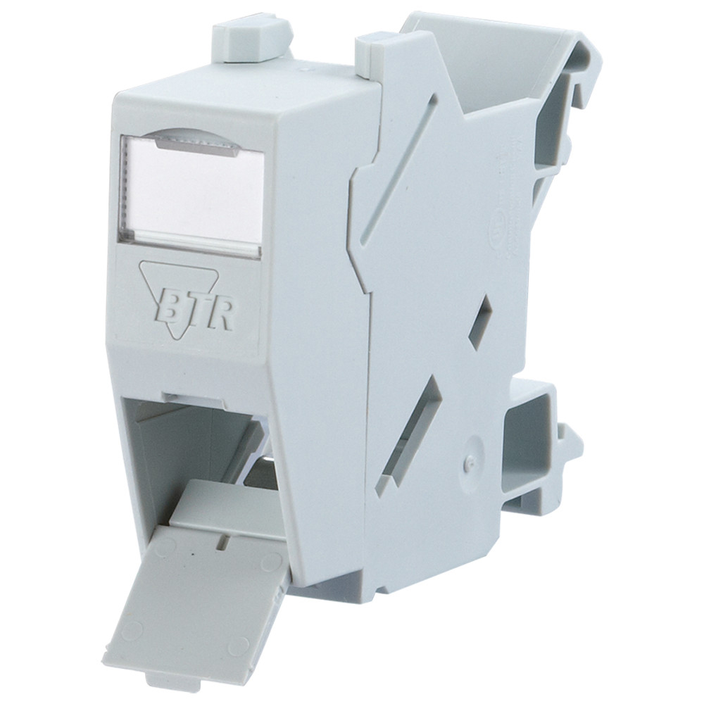Gehäuse E-DAT modul REG, leer, IP20, lichtgrau