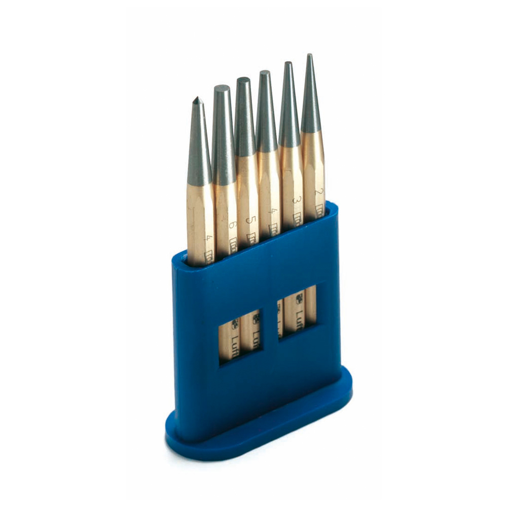 Durchtreibersatz mit Körner, Körner 120 x 10 mm, Inhalt 1-5 mm Durchmesser