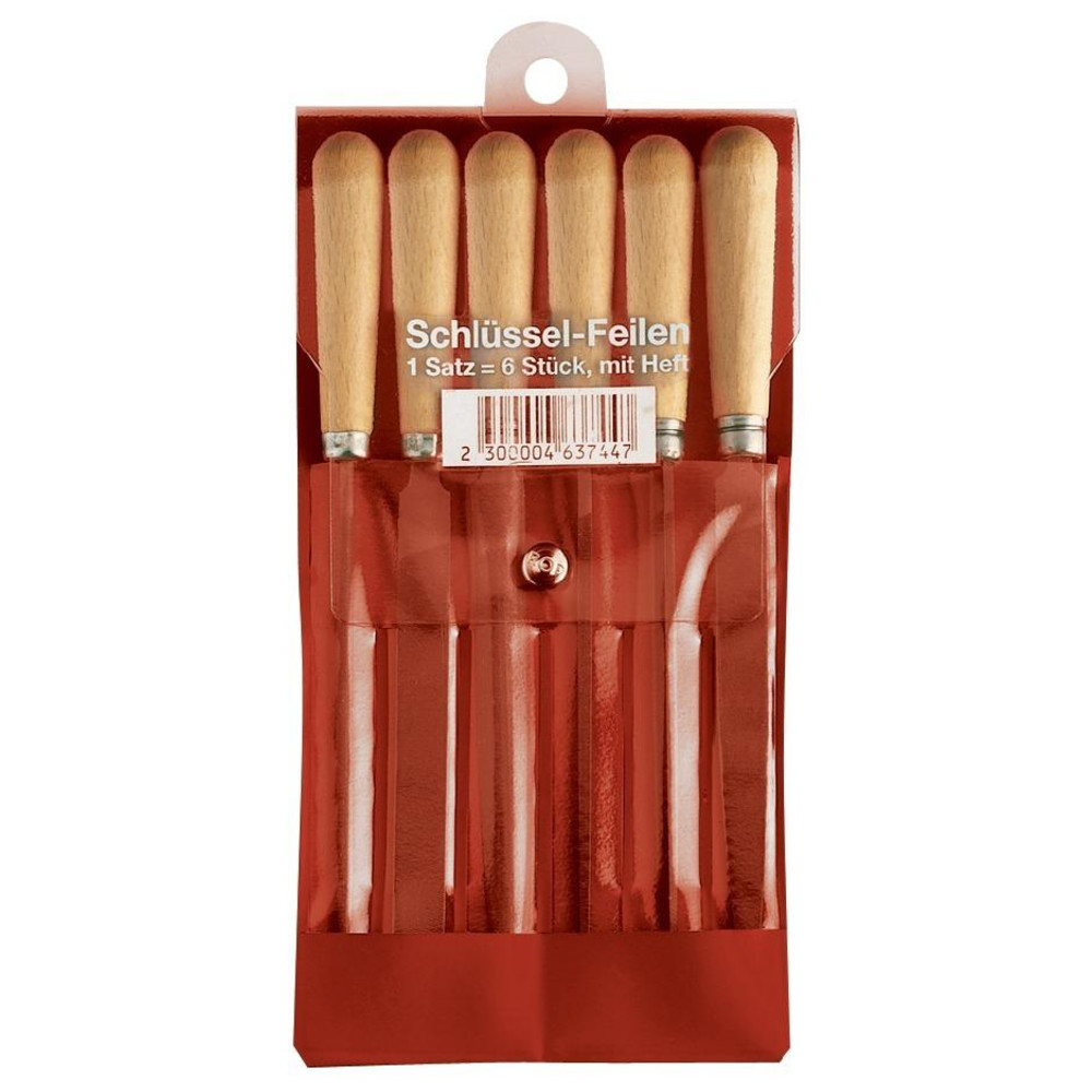 Schlüsselfeilen-Satz 100 mm H2 Tasche