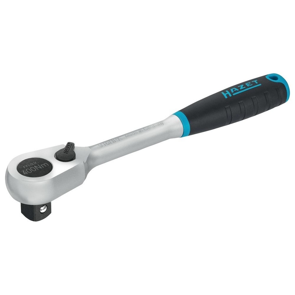 Hebel-Umschaltknarre 1/2" 90Zähne 200mm916HPK Hazet
