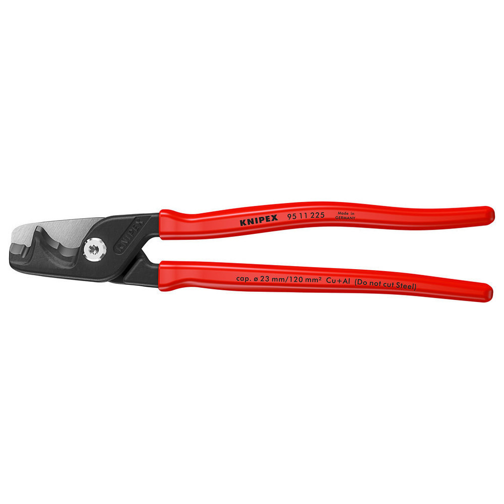 Kabelschere mit Kunststoff-Griffen 225mm KNIPEX