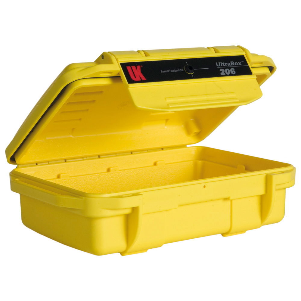 wasserdichte UltraBox 206, gelb, leer